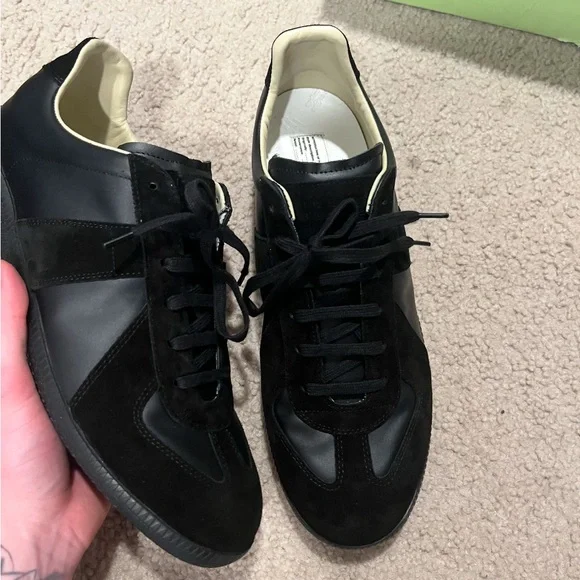 Maison Martin Margiela Black Denim Pants マルタン マルジェラ ブラック デニム パンツ 32 美中古 ロンハーマン  Maison Martin Margiela X H\u0026M Black Patent Leather Plexi Heels Size